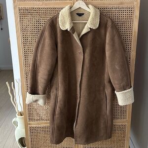 Lands End Sherpa Coat